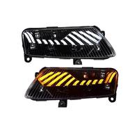 2 PCS Headlight Assembly Compatible For AUDI A6 2005-2011 Headlight Plug And Play DRL Dynamic Turning Front Head Lights(For 2009-2011)