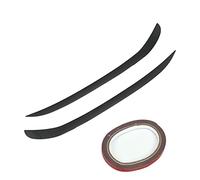 2 Pcs Headlight Eyebrow Trim Cover, Front Light Eyelid for Commodore Sedan Wagon Ute VE Series 1 2 HSV VE Gen - E, Glossy ABS with Adhesive Tape (Glossy Black)
