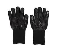 2 Pcs Heat Gloves, Thermal Isolation Oven Mitts, High Temperature Anti Slip Washable Silicone Knitted Gloves for Cooking, Barbecue, Microwave Oven, Industrial U