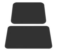 2 Pcs Heat Resistant Mats for Countertop Non Slip Silicone Air Fryer Pads Heat Resistant Grill Mats Kitchen Countertop Protector for Oven Blender Coffee Maker Microwave Toaster