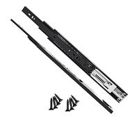 2 Pcs Heavy Du Soft Close Der Slides Self Cng Cabinet Runners 550mm (22 Inch) Side Mount 50Kg Load Capaci for Smooth Quiet