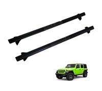 2 PCS Heavy-Duty Aluminium Adjustable Car Roof Cross Bars for Jeep Wrangler 2018-2020 Without Lock, Roof Rack Bars Adjustable