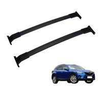 2 PCS Heavy-Duty Aluminium Adjustable Car Roof Cross Bars for Mazda CX-5 2012-2016 Without Lock, Roof Rack Bars Adjustable