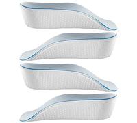 2 PCS Height Increase Insoles, 2.5cm Lift Shoe Inserts for Men and Women, Invisible Heel Lift Insoles for Height Boost, Comfortable and Discreet for Formal Occasions, Sports and Daily Use