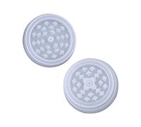 2 Pcs Herb Grinder - Silicone Resin Mold with Efficient Spikes Shape Spice Mills Grinder for Grinding The Spices
