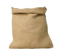 2 Pcs Hessian Bags, Potato Sacks for Potatoes and Vegetables, Hessian Potato Sacks, 40x60cm Natural Burlap Potato-Bags, Ideal for Grains, Vegetables and Sand