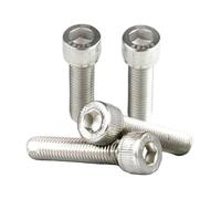 2 Pcs Hexagon socket head screw Hexagon socket head screw full thread DIN912 M18-2.5X40 stainless steel 304 A2-70 full thread DIN912 M18-.5X40 304 BQ