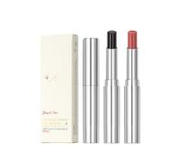 2 Pcs Honey Lipstick, Tinted Lip Balm for All Skin Tones, Colored Moisturizing Lip Care Lip Balm Set, for drying & Cracking, Lighten Lip Lines (Multicolor)