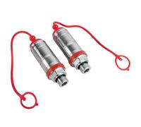 2 PCS Hydraulic Connector 1/2" Pull Push Type Replacement for JD Models 5720 5820 6010 6020 6110 6200 7130 7530 Car Accessories Part# AL200979 AL170665 AL16 6181 AL119348 AL112951