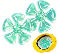 2 PCS Ice Pack for Hard Hat, Reusable Cooling Gel Ice Packs for Hats, Helmet Ice Packs Cool Down Cold Pack, Green