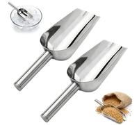 2 PCS Ice Scoop Multipurpose Ice Scoop for Bar Durable and Rust