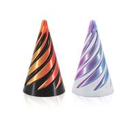 2 PCS Impossible Cone, 3D Printed Fidget Toy, Spiral Cone Fidget Toy, Cone Fidget Toy, 3D Fidget Toy, Easy to Carry, Fun Toys, Anxiety Relief Toys, Suitable for Home Desk Decoration Souvenir Gift