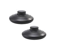 2 Pcs In-Line Foot Press Switch Standard lamp Foot Switch Round Inline Foot Switch for 2 or 3 Core Flex for Floor Lamp