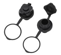 2 Pcs Inflatable Boat Spiral Air Plugs,Inflatable Boat Air Valve,One-Way Inflation Replacement Anti-Leakage Bungs,Replacement for Kayak, Dinghy, Airbeds, Hot Tub, Raft (Black)