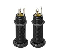2 Pcs Instrument Plug 6305 Electric Guitar Plug Single Channel Guitar Plug Suitable for Electric Guitar and Bass