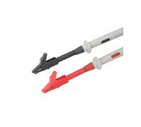 2 Pcs Insulated Alligator Clips, Full Protective Test Lead Clamps for Multimeter & Electrical Work