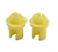 2 PCS Interior Door Clips Yellow Plastic 12mm x 6.7mm Retainer Fasteners Compatible with for BMW 1 2 3 4 5 6 7 8 Series Z4 X1 X3 X5 X6 and for MINI F55 F56 F57