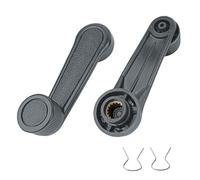 2 Pcs Interior Window Crank Handle,Window Crank Replacement 6926004020 Compatible with 4Runner Corolla Land Cruiser MR2 Pickup Starlet T100 Tacoma Tercel Van Wagon,Winder Crank Riser Door Accessories