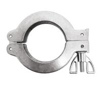 2 Pcs ISO-KF Flange Quick Clamp Hinge - 304 Stainless Steel Vacuum Hose Clamp for Degassing Chamber & Vacuum Oven(KF40)