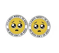 2 Pcs It's Always Where's the Nurse and Never How's the Nurse Enamel Pin, Nurse Frustration Care Lapel Pin, Metal Alloy Badge