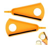 2 Pcs Jar Opener, Jar Openers for Arthritis Hands, Ring Pull Can Opener Aid This Versatile Bottle Opener is Suitable for A Variety of Bottle Caps and Glass Jars Making It A Must-Have Tool in Kitchen
