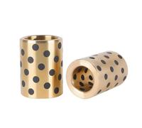 2 Pcs JDB Type Copper Graphite Bushings 20x30x(15-50) mm(20x30x40mm)