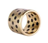 2 Pcs JDB Type Graphite Copper Bushings 25x32x(20-50) mm(25x32x30mm)