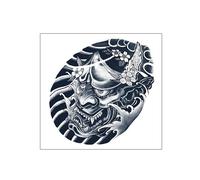 2 PCS Juice Tattoo Stickers Herbal Semi-Permanent Waterproof Non-Reflective Flower Chest Men'S Personalized Fake Tattoos