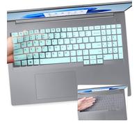 2 PCS Keyboard Cover for 2025-2023 Lenovo ThinkBook 16 G6 G7 G7+ G8 G9 & ThinkBook 16p G4 G5 G6 16" Laptop Keyboard Skin(Not fit ThinkBook 16 G4 G4+)-HotBlue+Clear