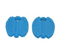 2 PCS Kids Bike Pedal, Plastic Children Tricycle Bicycle Pedals Child Baby Stroller Front Wheel Foot Pedal Accessories (Blue)