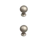 2 Pcs Kitchen Cabinet Handles Cupboard Knobs Colourful Kitchen Door Handles with Screws Zinc Alloy Drawer Pulls for Drawer Wardrobe Cabinet Bathroom Children's Room (Single hole,Champagne gold)