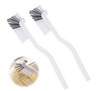 2 Pcs Kitchen Cleaning Brush - Washing Up Brushes For Kitchen - Dish Washing Brush Bathroom Brush - Long Handle Bottle Brushes for Cleaning - Shoe Cleaning Brush Scrubbing Brushes