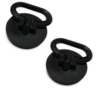 2 Pcs Kitchen Sink Plug, Universal Sink Plug Replacement for UK Sink, Bath Plug for Kitchen and Bathroom Sink, Plastic Sink Stoppers, Size 3.7 to 4.2 cm