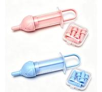 2 Pcs Kitten Milk & Puppy Milk Feeding Kit with Syringe & 10 Nipples