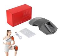 2 Pcs Knee Massager,Professional Knee Massager with Heat, Rechargeable Heating Massager Wrap with Vibration for Knee Shoulder Elbow Pain Relief with 5 Temperature Settings (1PCS)