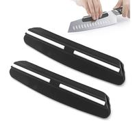2 Pcs Knife Sharpening Guide 15 Degree Knife Sharpener Angle Guide for Whetstone Kitchen Knife Sharper Blade Sharp Diamond Tools Knife Holder