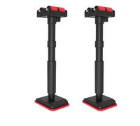 2 Pcs Labor-Saving Lifting Bracket Furniture Installation Jack Lifter Height Adjustable Multifunctional Support Pole for Farmhouse(Red)