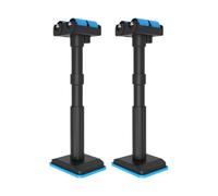 2 Pcs Labor Saving Lifting Bracket Plasterboard Lifter Extendable Support Pole Adjustable and Fixing Auxiliary Tool for Furniture Installation(Blue)