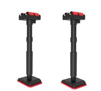 2 Pcs Labor Saving Lifting Bracket Plasterboard Lifter Extendable Support Pole Bracket Adjustable Lifting and Fixing Auxiliary Tool for Furniture Lifting Installation(Red)