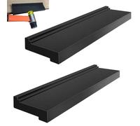 2 Pcs Laminate Flooring Tools, Lightweight Tapping Block Universal Wood Flooring Tool Tapping Block with 3 Different Edges for Vinyl Plank Floor Installation