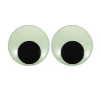 2 Pcs Large Googly Eyes Self Adhesive, 7 Inch Glow In The Dark Googly Eyes