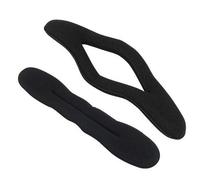2 pcs Large Magic Sponge Hair Styling Bun Maker Twist Curler Tool Clip Donut Style Superior Quality and Creative