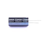 2 Pcs Leaded Aluminum Electrolytic Capacitor 22000uF 6.3V Radial 18x40mm Electronic devices