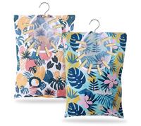 2 Pcs Leaf Style Pin Bag Clothes Clip Clothes Clip Holder 15x11 Inch Hanging Bag for Clothesline Outdoor Wardrobe Laundry (Leaf Style)