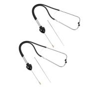 2 Pcs Leak Stick Stainless Steel Portable Water Pipe Testing Device