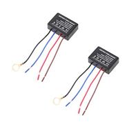 2 Pcs Led 3 Way for Touch Lamp ON/Off Switch Control Module for Touch Dimmer Switch Repair Kit with 3 Levels Dimming Function Easy to in Lamp Switch Adapter On Off Replacement Wall Dimmer