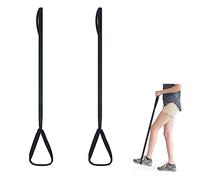 2 Pcs Leg Lifter Straps Leg Lifter Mobility Aids Drive Leg Lifter with Hand and Foot Loops for Elderly, Handicapped, Injury, Car and Bed