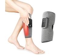 2 Pcs Leg Massager for Pain Relief and Circulation, Calf Massager for Restless Leg Syndrome Relief, 3 Heating(40-60°)/3 Massage Modes