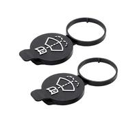 2 Pcs Lid for Wiper Water Reservoir, Universal Windscreen Washer Reservoir Cap, Tank Cap, Washer Liquid Container, Tank Cap, for Most Cars