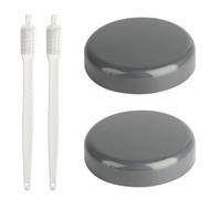 2 Pcs Lids for Nutribullet Blender Cup, Stay Fresh Resealable Lids for Nutri Bullet Blender Cups, Flat Lid with Gaskets for Nutri Bullet Cup 600W 900W